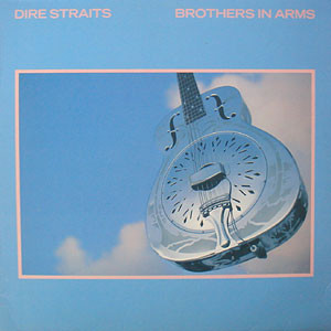 Capa do álbum Brothers In Arms do artista Dire Straits