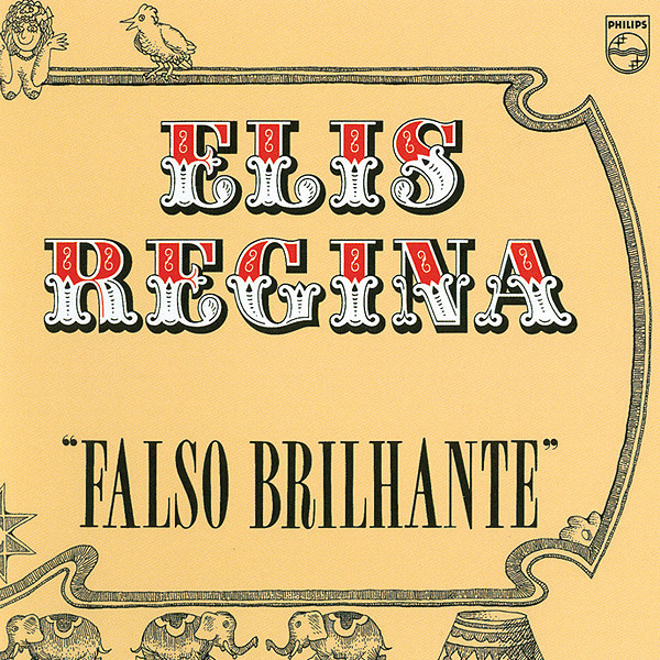 Capa do álbum Falso Brilhante do artista Elis Regina