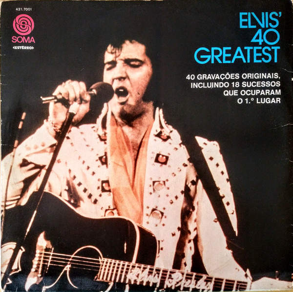 Capa do álbum Elvis' 40 Greatest do artista Elvis Presley
