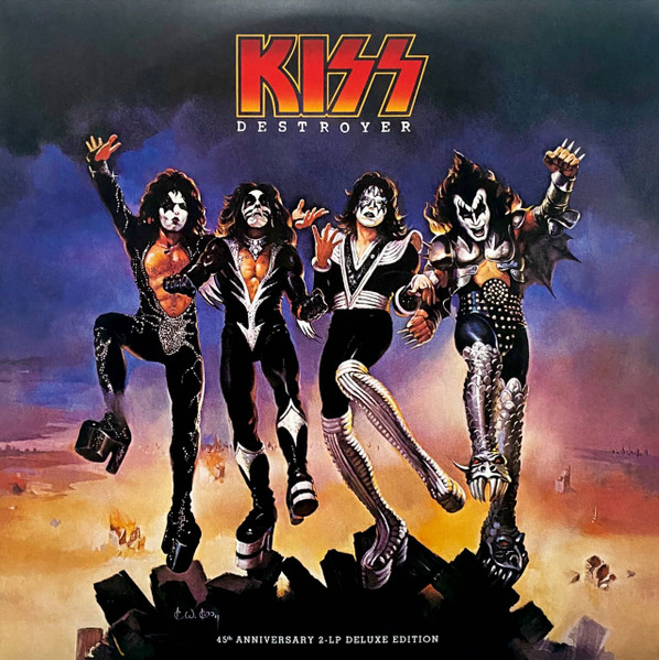 Capa do álbum desejado Destroyer de Kiss