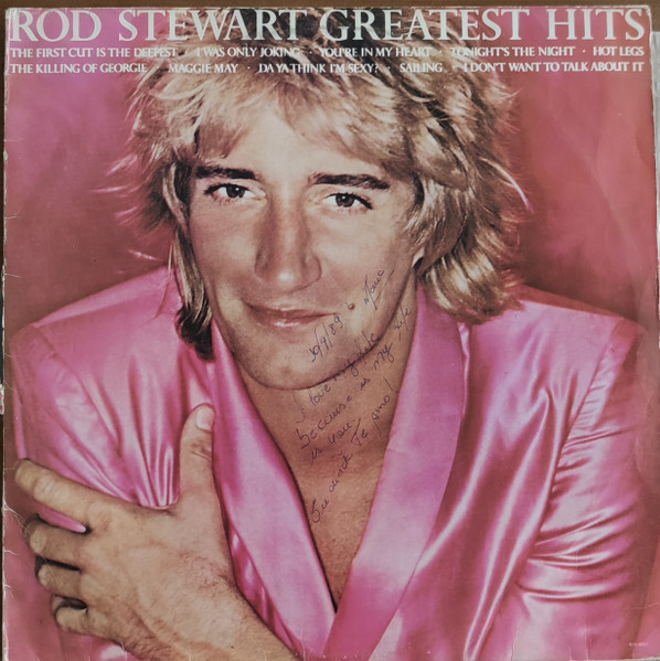 Capa do álbum Greatest Hits do artista Rod Stewart