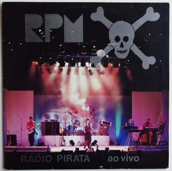 Capa do álbum Rádio Pirata Ao Vivo do artista RPM