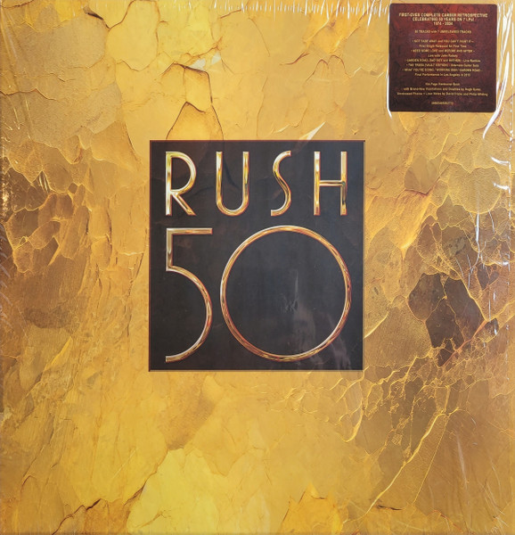Capa do álbum Rush 50 do artista Rush