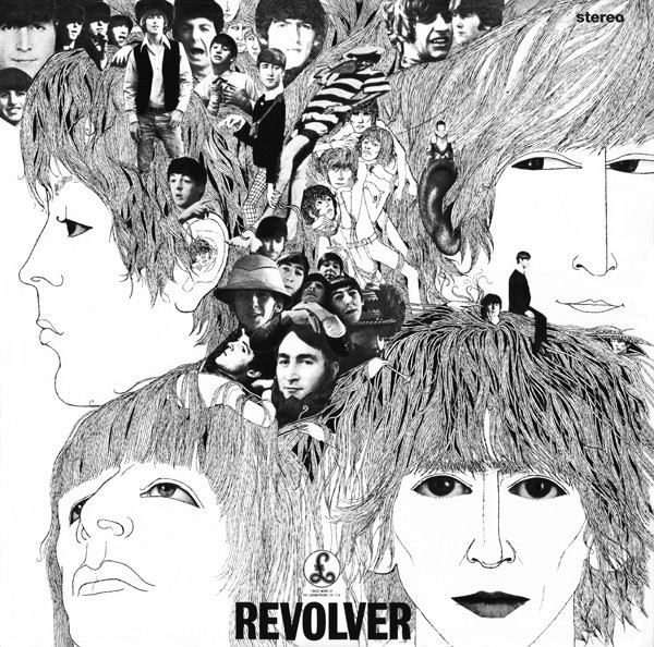 Capa do álbum desejado Revolver de The Beatles