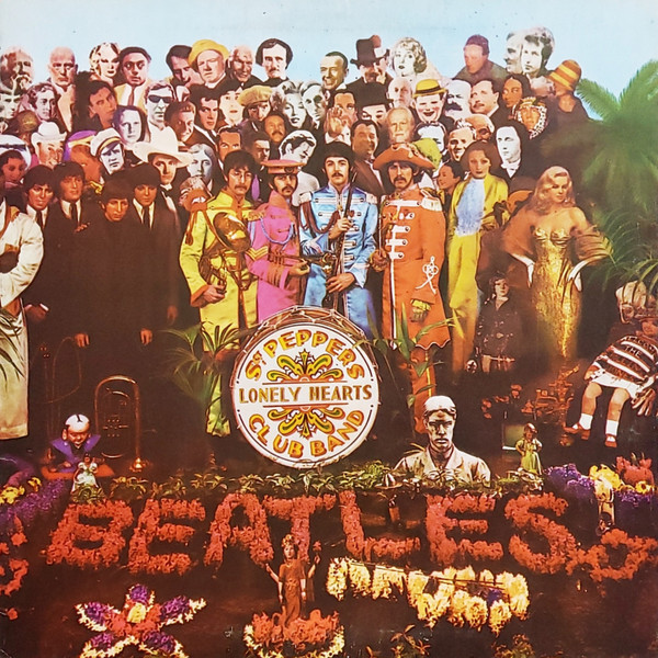 Capa do álbum Sgt. Pepper's Lonely Hearts Club Band do artista The Beatles