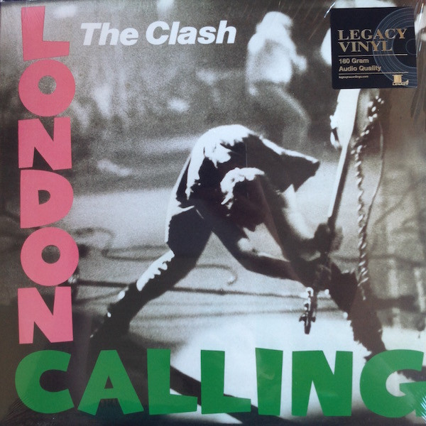 Capa do álbum desejado London Calling de The Clash